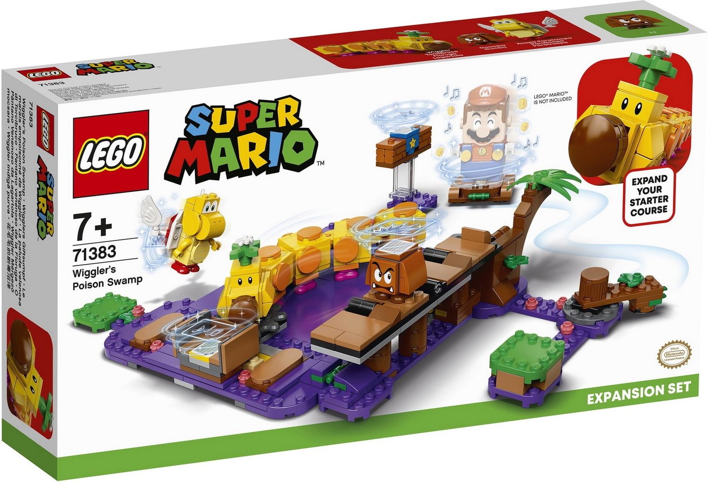 

Конструктор LEGO Super Mario 71383 Ядовитое болото егозы. Дополнительный набор
