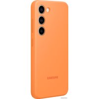 Чехол для телефона Samsung Silicone Case S23 (оранжевый)