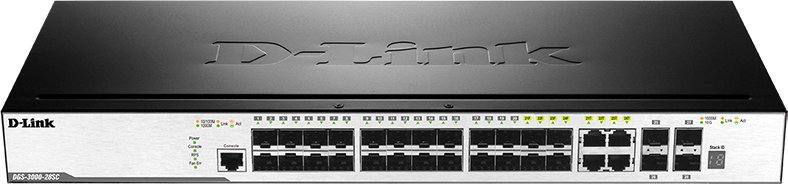 

Управляемый коммутатор 2-го уровня D-Link DGS-3000-28SC/A1A
