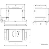 Кухонная вытяжка Akpo Neva Glass II 60 WK-10 (белый)