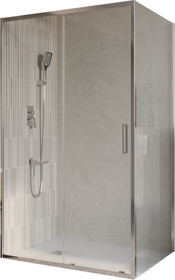 Душевой уголок BelBagno LUCE-AH-1-140/80-C-Cr