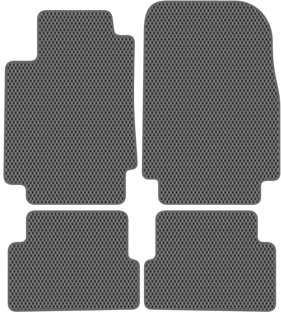 

Комплект ковриков для авто Alicosta Renault Symbol I (седан / LB Седан) 2002 - 2008 (серый, ромб)