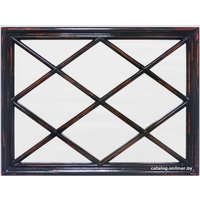 Зеркало Teroto Тахо-Х K 60x80 (черный лед шебби)