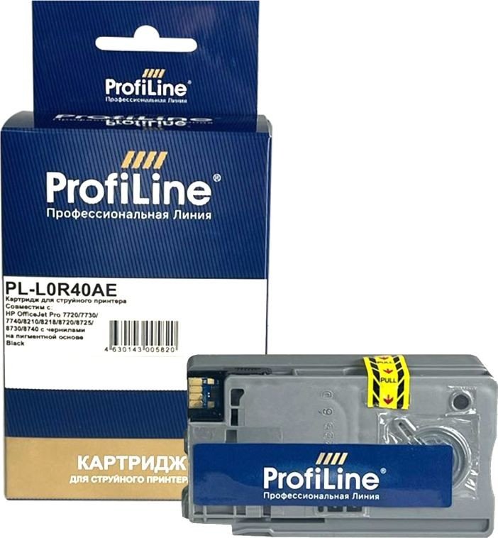 

Картридж ProfiLine PL-L0R40AE (аналог HP L0R40AE_BK)
