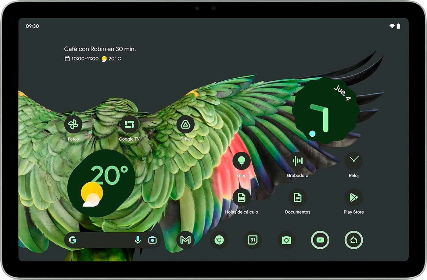 

Планшет Google Pixel Tablet 8GB/128GB (лесной орех, без док-станции)