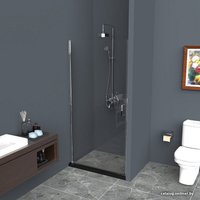 Душевая дверь BelBagno UNO-B-1-90-C-Cr