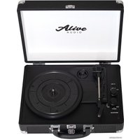 Виниловый проигрыватель Alive Audio Glam Noir