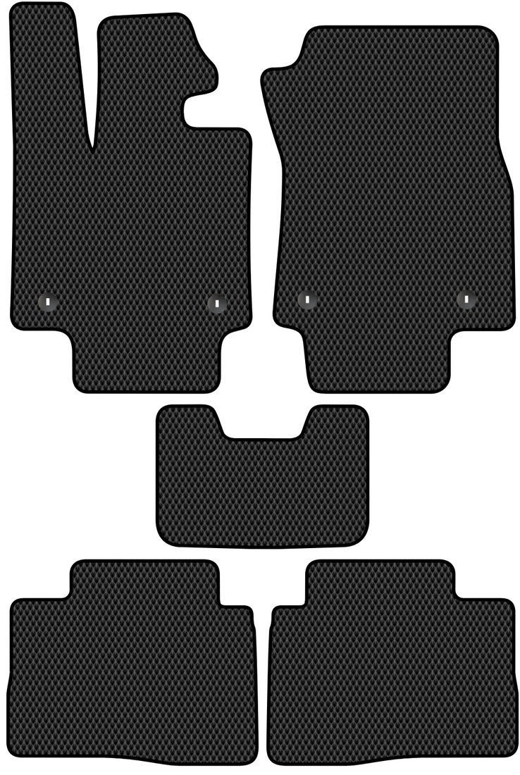 

Комплект ковриков для авто Alicosta Lexus NX 250 II (suv / SUV) 2021 - Н.В. (черный, ромб)