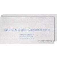 Влагостойкий гипсоволоконный лист KNAUF Элемент пола 20х600х1200 585590