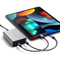 Сетевое зарядное Satechi 165W USB-C 4-Port PD GaN Charger ST-UC165GM-EU