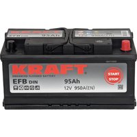 Автомобильный аккумулятор KRAFT EFB R+ (95 А·ч)