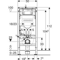 Инсталляция для унитаза Geberit Duofix Sigma 111.320.00.6