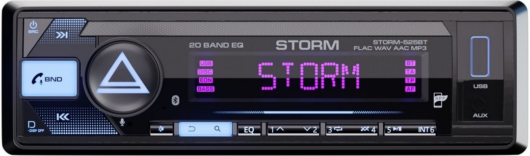 

USB-магнитола Aura Storm-525BT