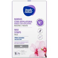 Полоска для депиляции Body Natur Для лица с Миндальным маслом (12+2 салфетки)