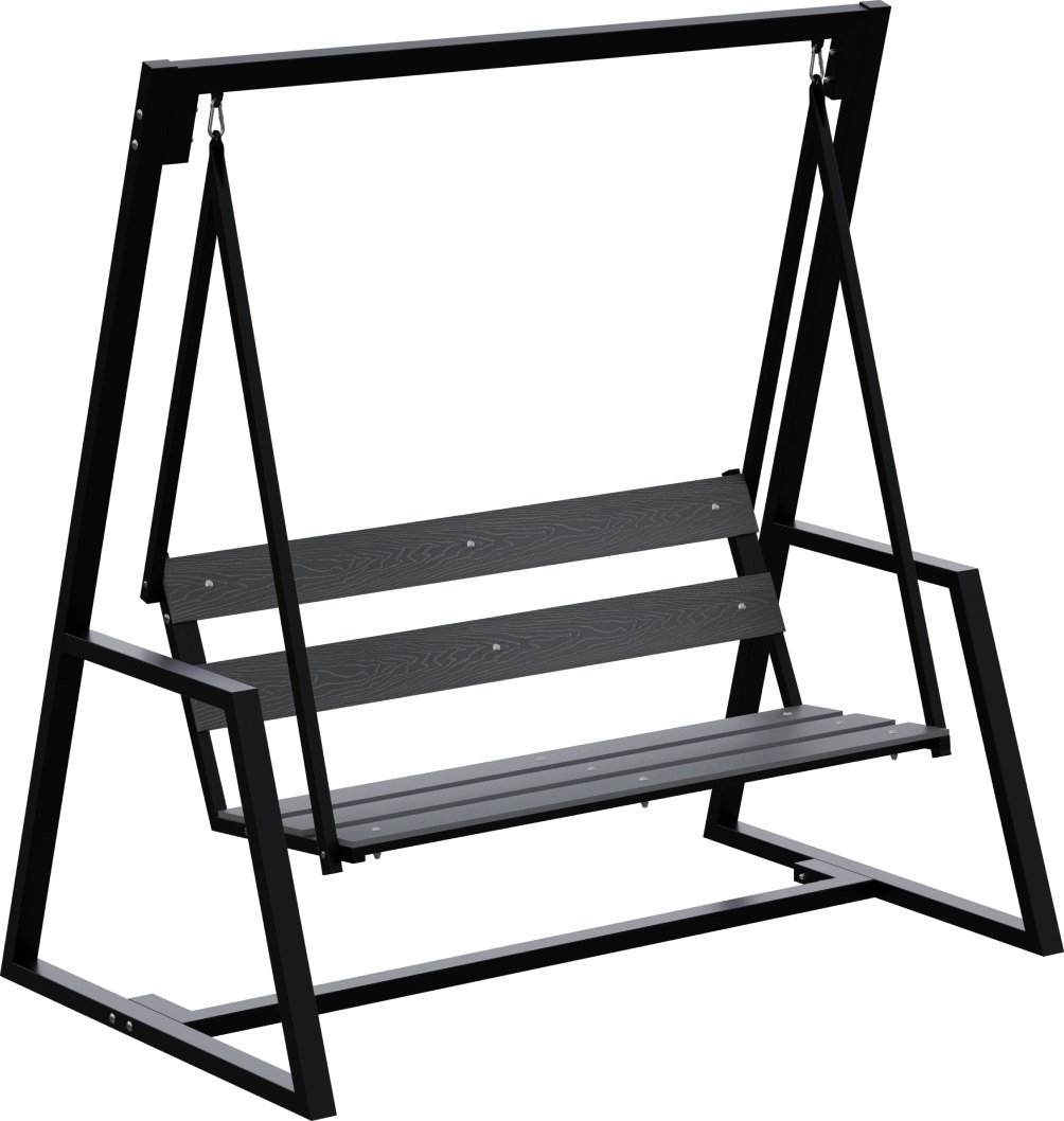 

Садовые качели Millwood Валенсия (серый/черный)