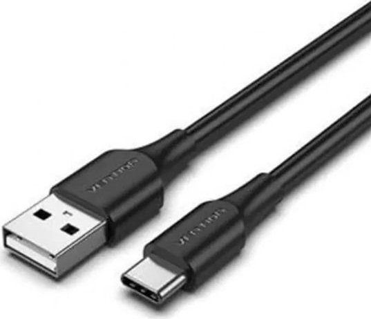 

Кабель Vention CTHBH USB 2 Type-A - USB 2 Type-C (2 м, черный)