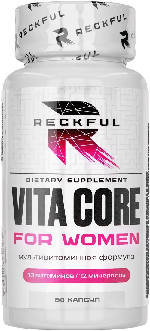 Комплекс Reckful Vita Core for Women (60 капсул)