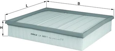 

Воздушный фильтр Mahle Knecht LX469/1