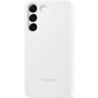 Чехол для телефона Samsung Smart Clear View Cover для S22 (белый)