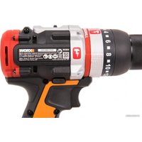 Ударная дрель-шуруповерт Worx WX354 (с 2-мя АКБ, кейс)