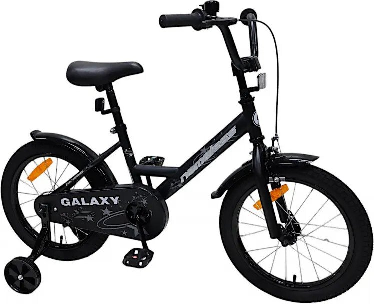 

Детский велосипед Nameless Galaxy 16 2025 16GL-BK/SL(25) (черный/серебристый, разобранный)