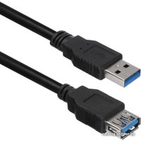 Кабель ACD ACD-U3AAF-10L USB Type-A - USB Type-A (1 м, черный)