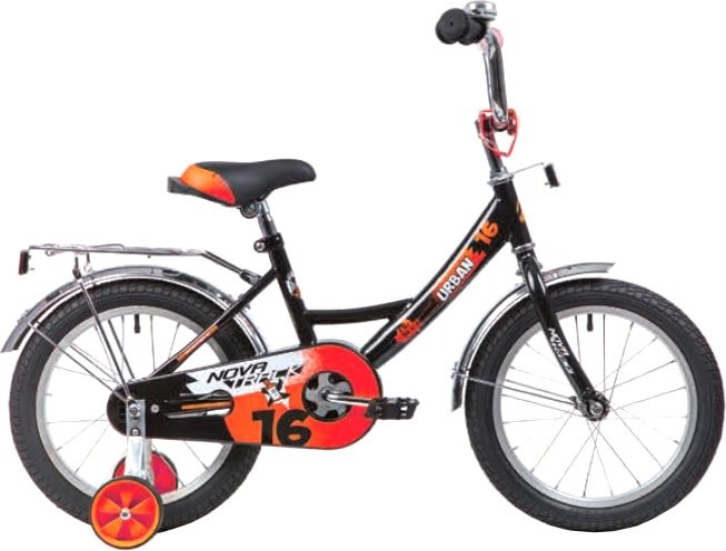 

Детский велосипед Novatrack Urban 16 2020 163URBAN.BK20 (черный)