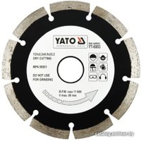 Отрезной диск алмазный  Yato YT-6003