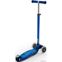 Трехколесный самокат Micro Maxi Deluxe LED (темно-синий)