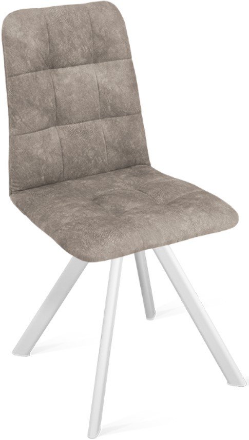 

Стул Трия Аспен К2 (белый матовый/микровелюр Wellmart Latte)
