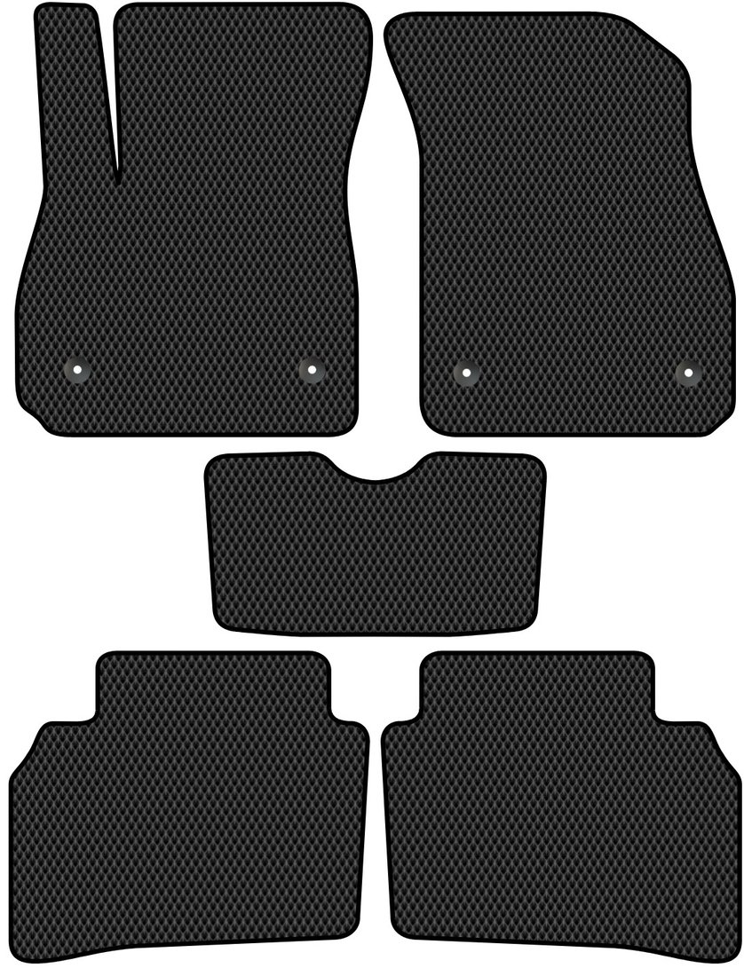 

Комплект ковриков для авто Alicosta Opel Insignia II (универсал / Z18) 2017 - Н.В. (черный, ромб)