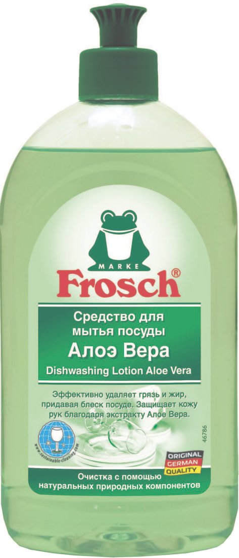 

Средство для мытья посуды Frosch Алое вера 500 мл