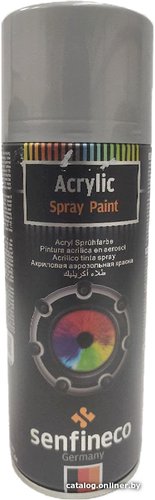 Автомобильная краска Senfineco акриловая 400мл (серебристый)