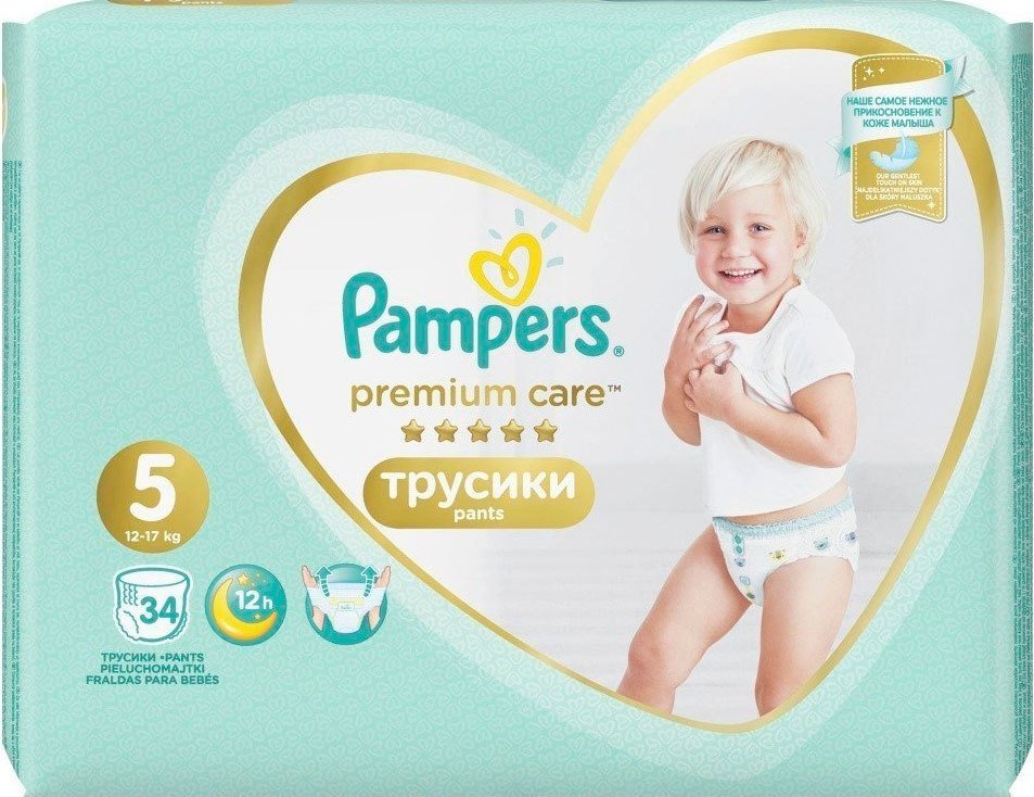 

Трусики-подгузники Pampers Premium Care Pants 5 (34 шт)