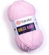 Dolce baby 759 50 г 85 м (розовый)