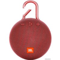 Беспроводная колонка JBL Clip 3 (красный)