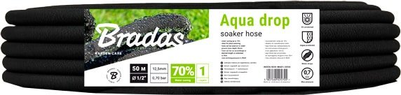 

Сочащийся шланг Bradas Aqua-Drop WAD1/2050 (1/2", 50 м)