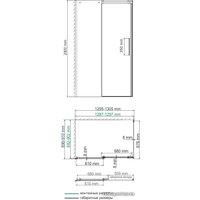 Душевой уголок Wasserkraft Alme 15R33