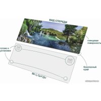 Картина на стекле Stamprint Голубое озеро NT016 (50x125) в Орше