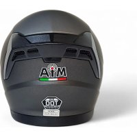 Мотошлем AIM JK320 320-005-L (L, серый металлик)