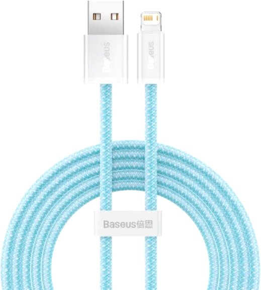 

Кабель Baseus Dynamic Series Fast Charging Data Cable USB Type-A - Lightning (2 м, голубой)