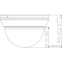 CCTV-камера Hikvision DS-2CE56D0T-IRMM(C) (3.6 мм)