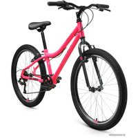 Велосипед Altair MTB HT 24 1.0 2021 (розовый/серый)