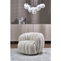 Интерьерное кресло Halmar Fraser (кремовый)