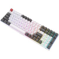 Клавиатура Royal Kludge RK100 RGB (белый/серый, RK Red)