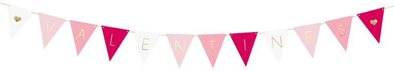 

Гирлянда праздничная PartyDeco Valentines FLG15