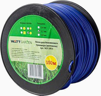 Леска для триммера WATT W27.150.4