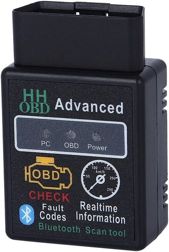 Автосканер USBTOP ELM327 OBD2 v2.1 (черный)