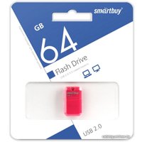 USB Flash SmartBuy ART USB 2.0 64GB (розовый)