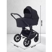 Универсальная коляска Rant Flex 3в1 RA077 (черный)